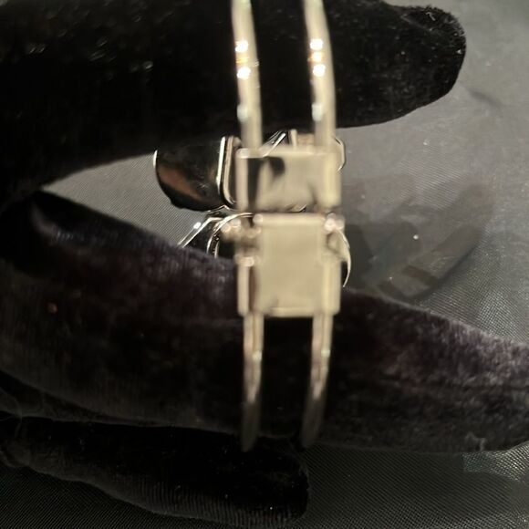 Elegant purple beaded hinged boho bracelet EUC - Picture 5 of 8